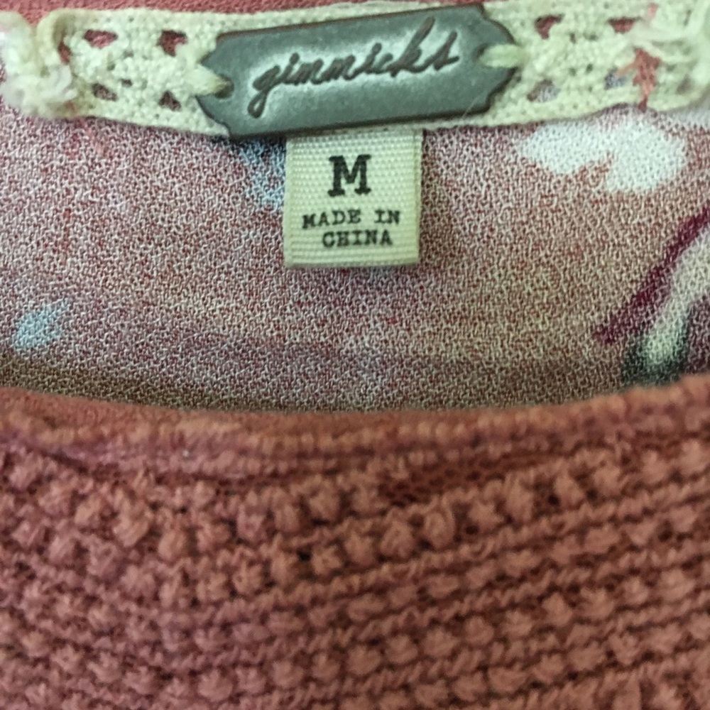 Lace Boho Pullover - image 3